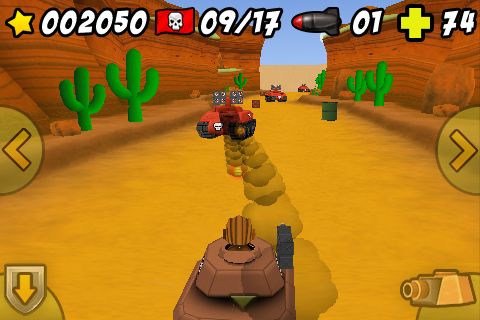 Screenshot: Toy Tanks 3D