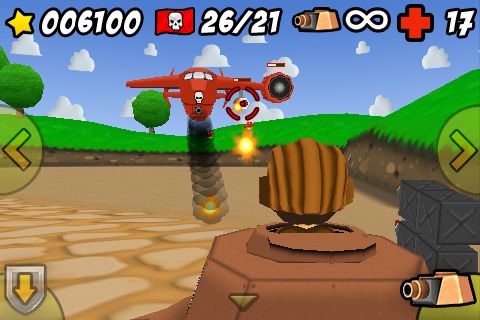 Screenshot: Toy Tanks 3D