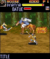 Screenshot: Warriors of Fate