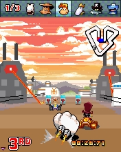 Screenshot: Rayman Kart
