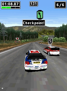 Screenshot: World Rally Championship 3D