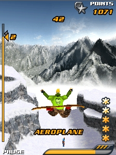 Screenshot: Snowboard Hero
