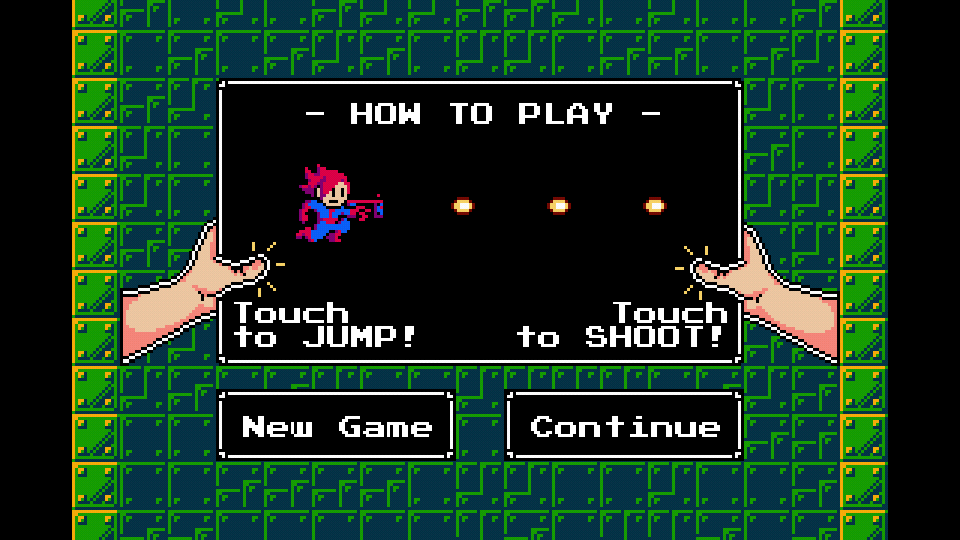 Screenshot: Jump'n Shoot Attack