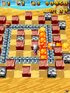 Screenshot: 3D Bomberman Atomic