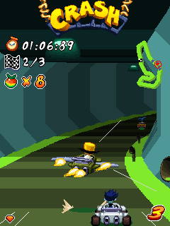 Screenshot: Crash  Bandicoot: Nitro Kart