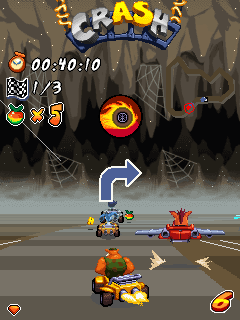 Screenshot: Crash  Bandicoot: Nitro Kart