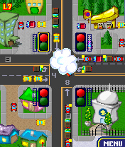 Screenshot: Donald Duck's Traffic Chaos