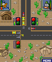 Screenshot: Donald Duck's Traffic Chaos