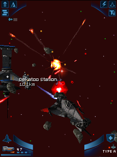 Screenshot: Galaxy on Fire 2