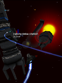 Screenshot: Galaxy on Fire 2