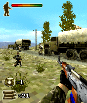 Screenshot: Heroes of War: Sand Storm