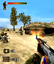 Screenshot: Heroes of War: Sand Storm