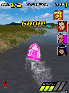 Screenshot: Powerboat Challenge