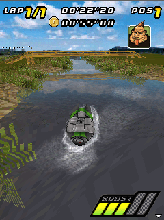 Screenshot: Powerboat Challenge