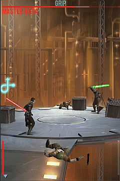Screenshot: Star Wars: The Force Unleashed (I-Phone)