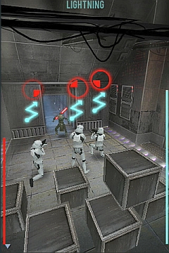 Screenshot: Star Wars: The Force Unleashed (I-Phone)