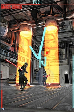 Screenshot: Star Wars: The Force Unleashed (I-Phone)