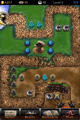 Screenshot: Tap Defense