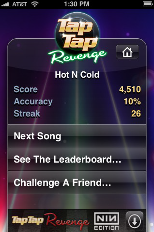 Screenshot: TapTap Revenge