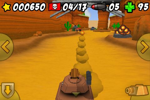 Screenshot: Toy Tanks 3D