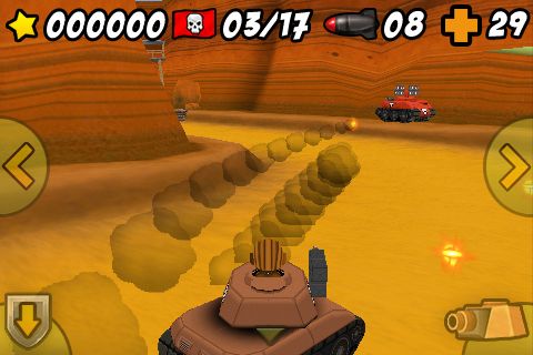 Screenshot: Toy Tanks 3D