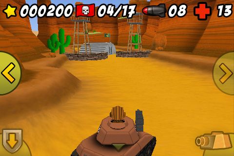 Screenshot: Toy Tanks 3D