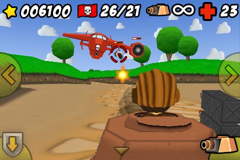 Screenshot: Toy Tanks 3D