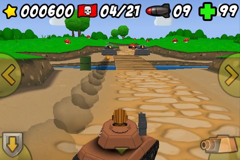 Screenshot: Toy Tanks 3D