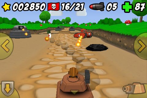 Screenshot: Toy Tanks 3D