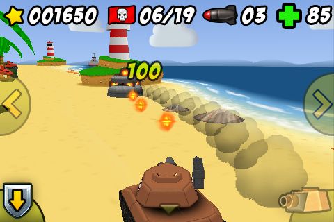 Screenshot: Toy Tanks 3D