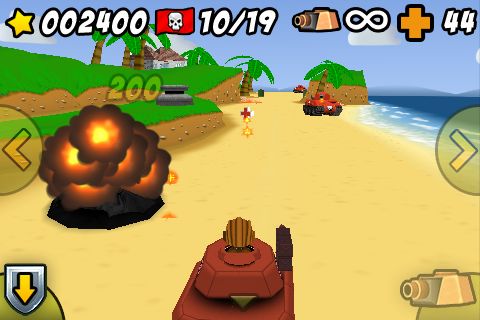 Screenshot: Toy Tanks 3D