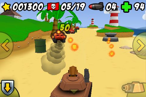 Screenshot: Toy Tanks 3D