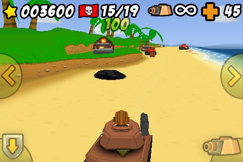 Screenshot: Toy Tanks 3D