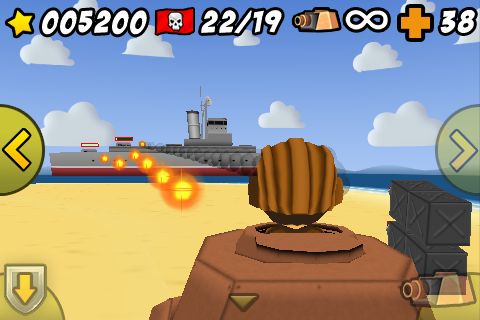 Screenshot: Toy Tanks 3D