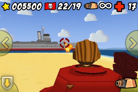 Screenshot: Toy Tanks 3D