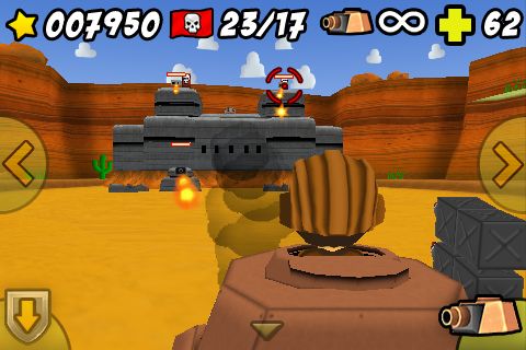 Screenshot: Toy Tanks 3D