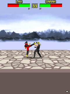 Screenshot: Virtua Fighter Mobile