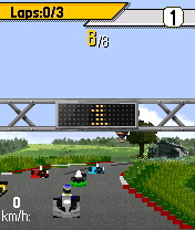 Screenshot: Paul Tracy Kart Racing