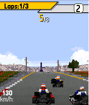 Screenshot: Paul Tracy Kart Racing