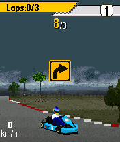 Screenshot: Paul Tracy Kart Racing