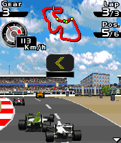 Screenshot: Jenson Button Grand Prix Racer