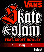 Screenshot: Vans Skate&Slam feat. Geoff Rowley