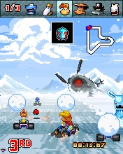 Screenshot: Rayman Kart