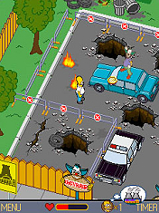 Screenshot: The Simpsons - Kernschmelze