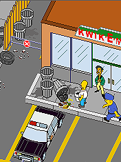 Screenshot: The Simpsons - Kernschmelze