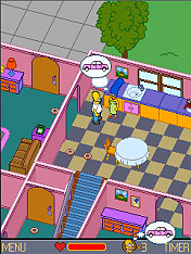 Screenshot: The Simpsons - Kernschmelze