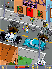 Screenshot: The Simpsons - Kernschmelze