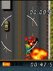 Screenshot: Burnout Mobile