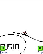 Screenshot: Line Rider Mobile