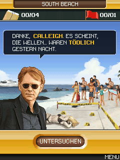 Screenshot: CSI: Miami - Das Handy-Spiel